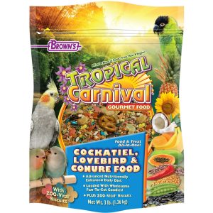 Browns Tropical Carnival Cockatiel Food - 1.36 kg