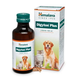 Himalaya digyton plus Digestive stimulant and bowel regulator for cats and dogs liquid 100 ml