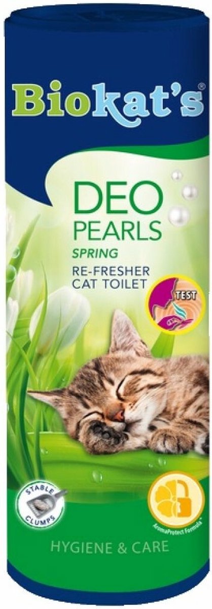 Biokat's Deo Pearls Re-Fresher For Cat Toilet Spring 700G