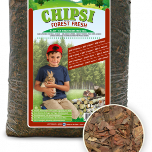 Chipsi Forest Fresh Bark Chips Pet Bedding (20 Litter)