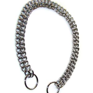 Trixie Choke Chain - Double Row - Chromed - 2.5 mm