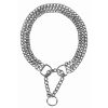 Trixie Semi-Choke Chain - Double Row - Chromed - 2.0 mm