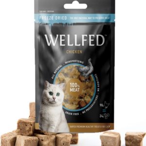 Pet Interest Wellfed Freeze Dried Chicken Cat Treats 24g