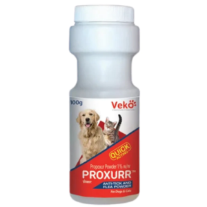 Veko Proxurr 1% Powder for Dogs & Cats 100 g