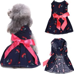 Pets.Love.Earth Cherry Cocktail Dress