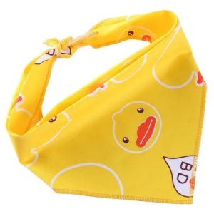 Pets.Love.Earth Duck Pattern Pet Bandana (Small)