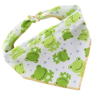 Pets.Love.Earth Frog Pattern Pet Bandana