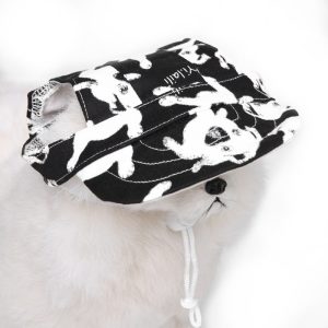 Pets.Love.Earth Black Pet Hat