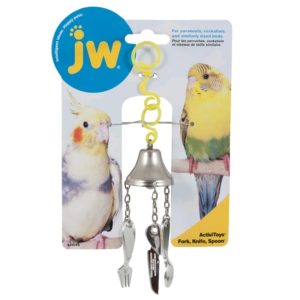 JWPet  TOY BIRD FORK/KNIFE/SPOON