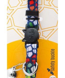 Pets.Love.Earth Nylon Colorful Stone Safe Collar