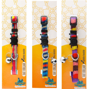 Pets.Love.Earth Nylon Rainbow 2 Safe Collar
