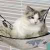 Pets.Love.Earth Linen cat hammock