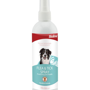 Bioline Flea & Tick Spray for Dogs 175ml