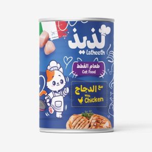 Latheeth Chicken in Pate Adult Canned Cat Food - 400 g