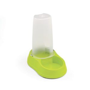 Stefanplast Break Reserve Water/Food Dispenser 0.65 L – Lime Green