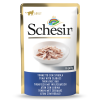 Schesir Pouch Tuna with SeaBass in Jelly For Adult Cat 85g (1 Pouch)