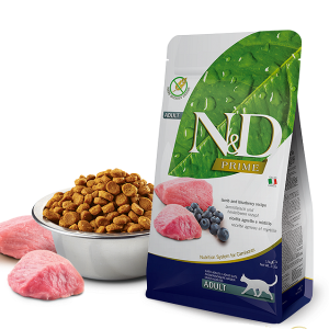 Farmina N&D PRIME Feline - Lamb & Blueberry Adult (1.5 kg)
