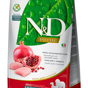 Farmina N&D Prime Canine - Chicken & Pomegranate Adult Medium/Maxi (2.5kg)