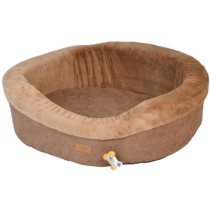 Pets.Love.Earth Donut Series Large Camel Brown