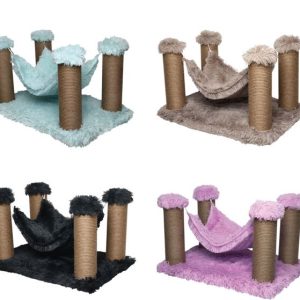 Scratch It! Premium Ponchic Fabric Cat Scratching Tree 59X39X34