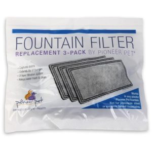 Pioneer Pet Drinking Fountain Filter Replacement - Rectangular 3 Pack