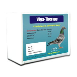 Viga Therapy Alpharabi - Oral capsule 125 mg for Pigeons Sexual Stimulator and Vitamins
