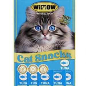 Wimow Tuna Flavored Treats for Kittens and Adult Cats 5x15g