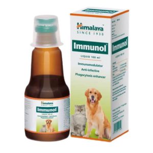 Himalaya Immunol for Dogs and Cats to support immunity 100ml