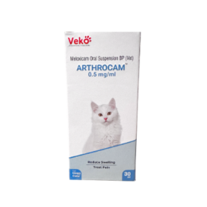 Arthrocam Oral Suspension for Dogs and Cats fever reducer and antibiotic 0.5 mg
