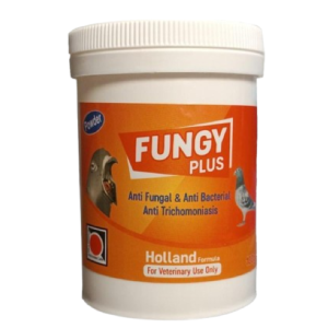 Fungy Plus Powder for treating canker fungal infections, and bacteria in birds, 100 grams